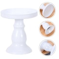 Miniatyrbilde 3 av 3: 2 stk Mote Bryllup Fest Kake Display Plate Fest Cupcake Oppbevaring Stativ Hvit 9X8X8M White 9X8X8M