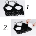 Miniatyrbilde 4 av 5: BH-puter Pads Innsatser Brystforstørrelser - BH-puter Innsats Sy Inn BH-kopper For Kvinner, BH-puter Innsatser Brystforstørrelser - BH-puter Innsats Sy Inn BH-kopper For Kvinner