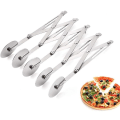 Miniatyrbillede 2 af 3: Dej Cutter, Pizzaskærer Rustfrit Stål 5 Hjul Justerbar Kagedeler Pizzaskærer Fremstillet Af Rustfrit Stål