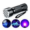 Miniatyrbillede 1 af 5: 2-pak - UV-lampe / Sortlys Lommelygte - Pengedetektor