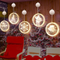 Miniatyrbilde 3 av 4: Julelysstreng LED Julevindu Lys Elg
