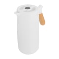 Miniatyrbillede 2 af 2: 1 stk Isoleret Karaffel Mode Kaffe Karaffel Vand og Drikkedispenser Hvid 24,5X12,8X12,8CM White 24.5X12.8X12.8CM