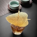 Miniatyrbild 2 av 4: Teebladsfilter i Metall Teebladsfilter Rostfritt Stål Teebladsfilter (guld bodhi)