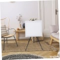 Miniatyrbillede 4 af 5: Foldbar Staffeli Bærbar Kunstner Tripod Sort Aluminium Display Lille Staffeli Billedstativ Tripod Maleri Hylde Mini Lille Display