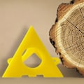 Miniatyrbild 5 av 5: Målarpyramider, Målarfäste Non-stick Triangulärt Ställ Målarsprayverktyg Portabelt Sprutfäste Plast Träbearbetningstillbehör (1 set (10 st)