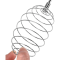 Miniatyrbillede 4 af 5: Rustfrit Stål Twirl Pisk Multi-rolle Hånd Spiral Æggepisker Manuel Mixer Ballonformet Pisk Kartoffelmoser Køkken Bageværktøj Gadgets