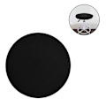 Pikkukuva 2 / 5: 2 kpl Kangas Toimisto Kokouskalusteet Tarvikkeet Jakkara Peite Pyöreä Baarijakkara Peitteet - Super Pehmeä Ja Pestävä Elastinen Jakkara Päällinen 3045cm ChBlack Black