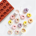 Miniatyrbild 4 av 5: Set med 1 silikonform, överlägsen non-stick pumpa, spöke, häxa kakformar för muffins, cupcakes, brownies, choklad, tvålar, kakor, pudding, kex, isbitar
