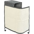 Miniatyrbillede 1 af 5: Kattekradsematte Sofa Armstol Beskyttelse Kradsepost til Sisal Kattekløer Armlæn Beskyttelse - Venstre Side 60x50cm