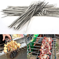 Miniatyrbilde 2 av 5: 20x Grillspyd i rustfritt stål, grillspyd i rustfritt stål, Schampura, grillspyd i rustfritt stål, 35 cm_ryy