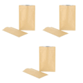 Miniatyrbillede 2 af 3: 150 stk. Kraftpapir Flade Poseposer Aluminiumfolie Film Liner Fugtsikker Lynlås Te Forseglede Pose (8 150 pcs