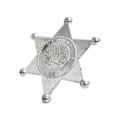 Pikkukuva 1 / 3: 10 kpl Merkki Cosplay-asuja Tarvikkeet Poliisi Tarvikkeet Opettavat Leikkikalut Lapsille (kuusikulmainen tähti) Silver