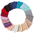Pikkukuva 1 / 5: 30 kpl Rintaliivinsulkimet Koukut Rintaliivin Sulkimen Hihnan Koukut Rintaliivin Hihnan Laajennuskoukut Rintaliivin Tarvikkeet Satunnainen Väri Random Color 0.3X4.4X5CM
