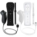 Miniatyrbillede 1 af 5: RY-2ck Trådløs Controller og Nunchuck til Wii og Wii U-konsol