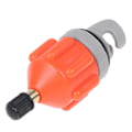 Miniatyrbillede 4 af 5: Luftventil Adapter Roning Luftpumpe Konverter Nylon Kajak, Orange