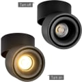 Miniatyrbild 2 av 5: 10W LED Takspots Taklampa, Justerbar Lamphuvudsvinkel, Lampskärmar, Takspots, Taklampa, Justerbara Takspots, LED Takbelysning