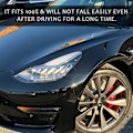 Miniatyrbilde 4 av 5: 4 stk Tesla Model 3 Navkapsler Hjuldeksler Beskyttelse, Hjulnavbeskyttelse Wh_RY