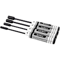 Miniatyrbillede 5 af 5: 4 stk. RC Metal Hex Sokkel Nøglesæt - 4mm, 5,5mm, 7mm, 8mm - 80213 Værktøjssæt til Buggy, Truck, RC Bil (sort)