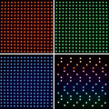 Miniatyrbilde 4 av 5: 8x32 Sk6812 Ws2812b Fleksibelt LED-panel Digital Pixelskjerm Dc5v