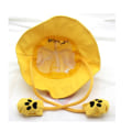 Miniatyrbilde 4 av 4: Solhatt for jenter, fiskehatt nakkebeskyttere for barn, 【UPF 50+, vanntett, sammenleggbar, pustende, justerbar】 for fiske/hage/strand