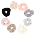 Pikkukuva 2 / 2: 8 kpl Hiusten Panta Elastista Hiusten Panta Solmiota Suolet Hiusten Panta Sekalaiset Värit 10x9x1 Assorted Color 10x9x1.8cm