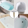 Miniatyrbilde 4 av 5: 2 stk. Badekarplugg Vaskavløpsplugg, Kjøkken Universal Bassengpluggstopper Justerbar Pop-Up Tetning Badekarplugg, 43 mm