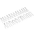 Miniatyrbilde 2 av 3: 23 stk Pyrografi Trådspisser Pyrografi Maskin Spisser Utskiftning Brennende Spisser Svart 3.2x0.6x0.1cm Black 3.2x0.6x0.1cm