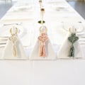 Pikkukuva 2 / 4: 2 kpl Käsin kudotut sydämenmuotoiset persikkasydaimen rakkausliinan soljet puusta Ins Wind Nordic Style Creative New Tassel Napkin Ring