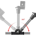 Miniatyrbild 5 av 5: Paraplyhållare, Universal 360 Justerbar Cykelparaplyhållare Rullstolsfäste Cykel Rullstol Svängbar Paraplykoppling För Vagn, Barnvagn