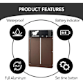Miniatyrbilde 2 av 5: Automatic Chicken Coop Door Aluminum with Battery and Light Detection