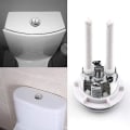 Miniatyrbild 4 av 5: Standard Toalettknappar Dubbel Tryckknapp Toalettspolknapp För Toalett Closestool Cistern Ersättningstillbehör Toalettdelar, Toalettknapp