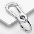 Miniatyrbillede 3 af 5: 14 stk. nøglering, metal nøglering karabinhage clips nøglering nøgleringe til håndværk hummerlåse drejelige clips nøglekæde til mænd