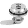 Miniatyrbilde 1 av 5: Alloy Kode Kombinasjon Kamlås Nøkkelfri Postkasse Skap Bobil 3-Sifret Sølv