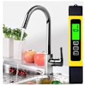 Miniatyrbild 2 av 5: Digital pH-mätare för vatten, 0,05ph hög precision penn-typ pH-testare för hydroponics, hushållsvatten, pool och akvarium
