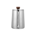 Miniatyrbillede 3 af 4: Langtudset Kaffekande i Rustfrit Stål 600ml Gooseneck Type Sølv 24X13.5X9CM Silver 24X13.5X9CM