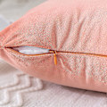 Miniatyrbillede 3 af 5: Sæt af 2 Dekorative Fløjls Pudebetræk Sofa Pudebetræk Super Glat Blød Dekoration Hjem Stue Soveværelse Til Sofa 2 Stykker 30x30cm Jam