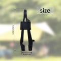 Miniatyrbild 2 av 5: 10 st Ajusterbara Tunga Låsgrepp för Presenning & Solskyddstyg, 2024 Nya Solskyddstyg Plastklämmor, (10 ST)