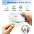 Miniatyrbild 3 av 4: 12-delad set med underlägg i resinformar, inklusive 2 st formar för förvaringslåda för underlägg, kompatibel med epoxyresin, muggunderlägg