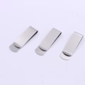 Miniatyrbild 1 av 4: Smal Pengarclips i Rostfritt Stål för Män och Kvinnor (10-pack, Silver)