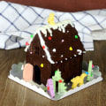 Miniatyrbilde 4 av 4: 2 stk Silikon Julekake Cookie-form Julerhus Silikonform Julerhus 3D Sjokoladekake Pepperkakeform Silikonhus DIY Cookies Baking