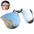 Miniatyrbild 1 av 4: P Polariserade Cat Eye Clip On Solglasögon Över Receptbelagda Glasögon För Kvinnor Uv-skydd Stil 2 Style 2
