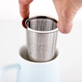 Miniatyrbillede 2 af 5: Koldbrygget Kaffe Filter til Bredmundet Masonkrukke, Fødevarekvalitet 304 Rustfrit Stål, Ultrafint Net, Te- og Frugtinfuser