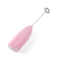 Miniatyrbillede 1 af 5: 1 stk. Elektrisk Mælkeskummer Drikkeskummer Piskeris Mixer Omrører Kaffe Æggepiskerosa pink