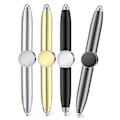 Miniatyrbillede 1 af 5: /Ryi/4 stk. Fidget Pen Spinner Pen med LED-lys Multifunktionel Cool Angst Pen Hjælp Stressreducerende Kuglepen (Som Vist)43-