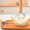 Miniatyrbilde 3 av 5: Sett med 2 deigblandere i rustfritt stål for baking av kaker og desserter