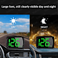 Miniatyrbillede 3 af 5: RY - Høj kvalitets ny GPS speedometer digital heads-up display til alle biler