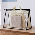 Miniatyrbild 5 av 5: Andningsbar dammskyddsbag, lufttät garderobsbag, skyddande förvaringsbag, transparent hängande bag, lufttät förvaringsbag, förvaringsbag, beige stor