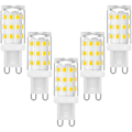 Miniatyrbillede 1 af 4: G9 LED Pære, 3W Halogen Pære, G9 Fatning Energibesparende LED Lys, 5 Pak