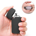 Miniatyrbillede 4 af 4: Foldbare Læsebriller Mode Læsebriller med Etuier Læsebriller til Mænd og Kvinder, Let Stil Etui, Sort