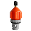 Miniatyrbillede 2 af 5: Luftventil Adapter Roning Luftpumpe Konverter Nylon Kajak, Orange